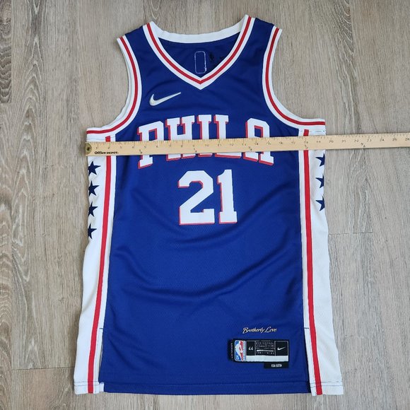 Philadelphia 76ers Joel Embiid Nike Swingman Jersey Men's Size Medium - Picture 11 of 12